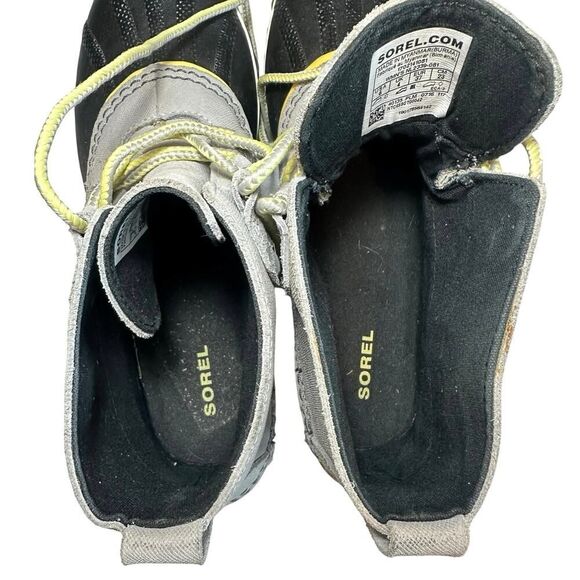 Sorel Out N About Leather Snow Boot Waterproof Lace Up Women’s Size 6 Gorpcore - Picture 9 of 10